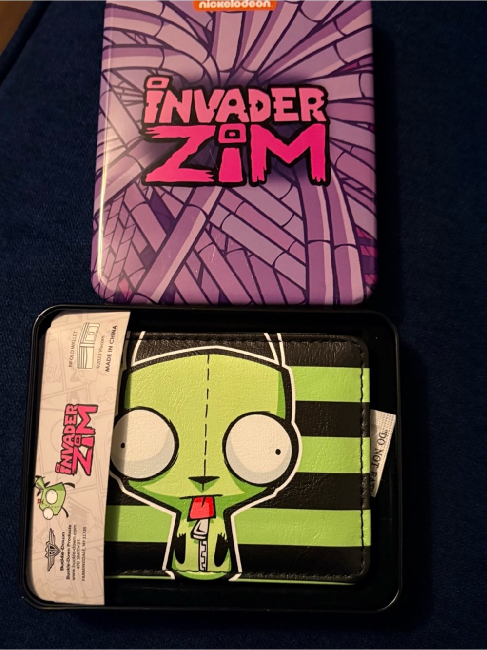Buckle-Down Nickelodeon Invader Zim GIR Pose bifold wallet